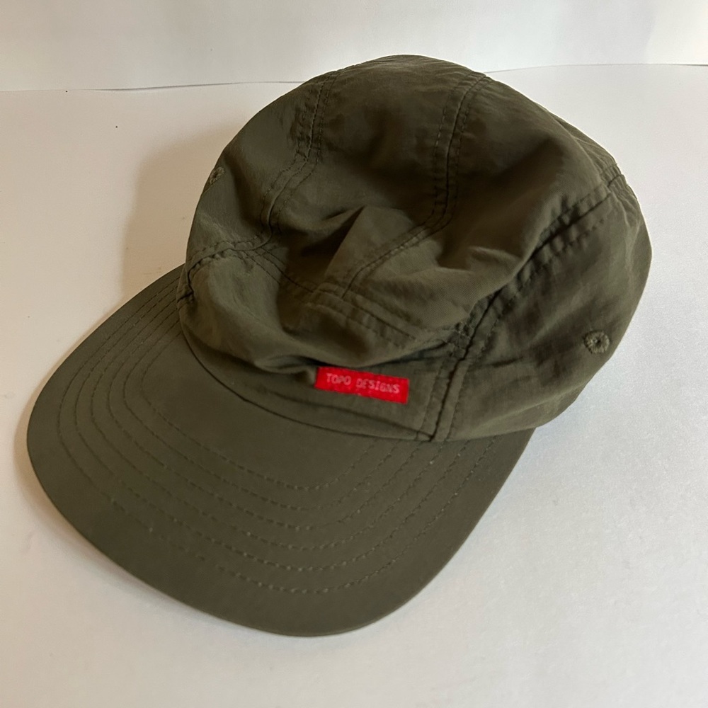 Topo Designs Olive Green Cap